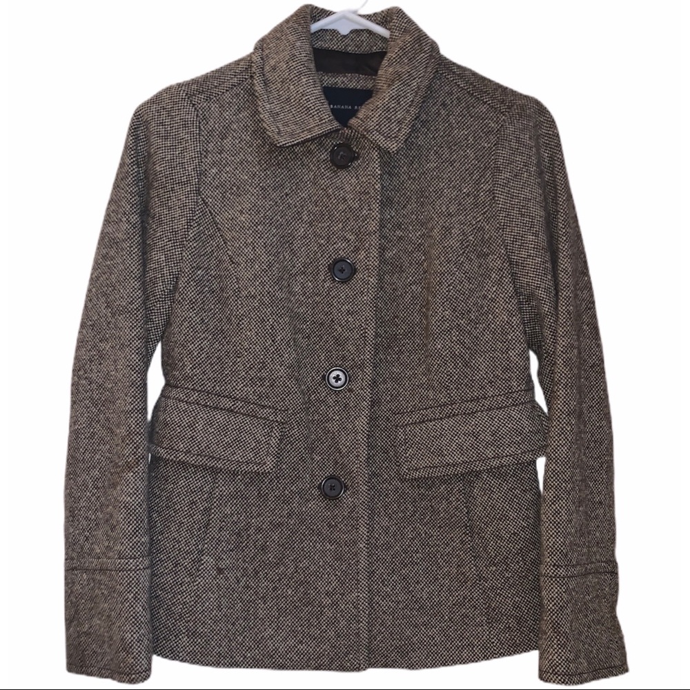Banana Republic tweed jacket XS
